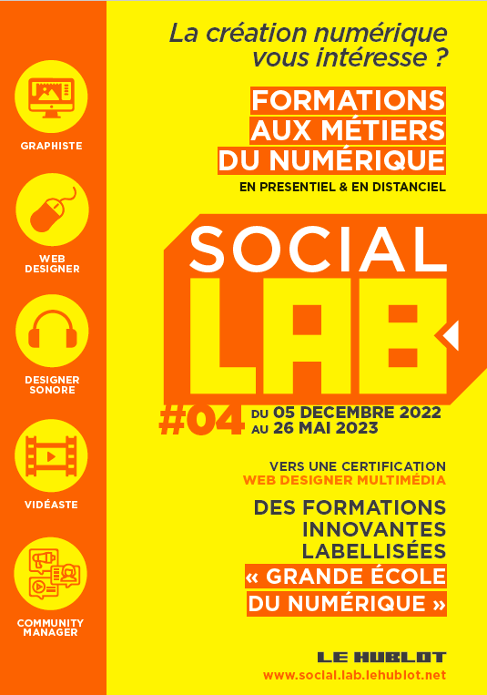 Le Social Lab #04, formation aux métiers du numérique