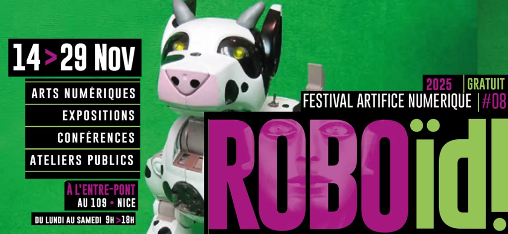 Festival Artifice numérique #08 – RoboID – Du 14 au 29 nov. 2025