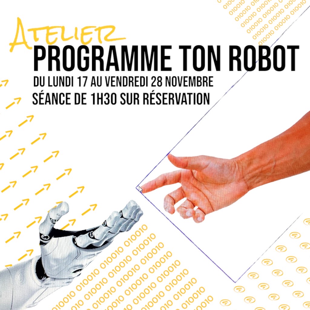 Atelier Programme ton Robot ! à Artifice #08 / du 17 au 28 nov. 2025