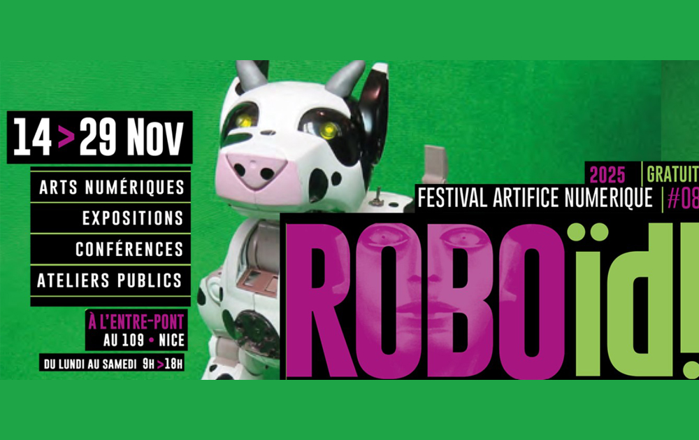 Festival Artifice numérique #08 – RoboID – Du 14 au 29 nov. 2025