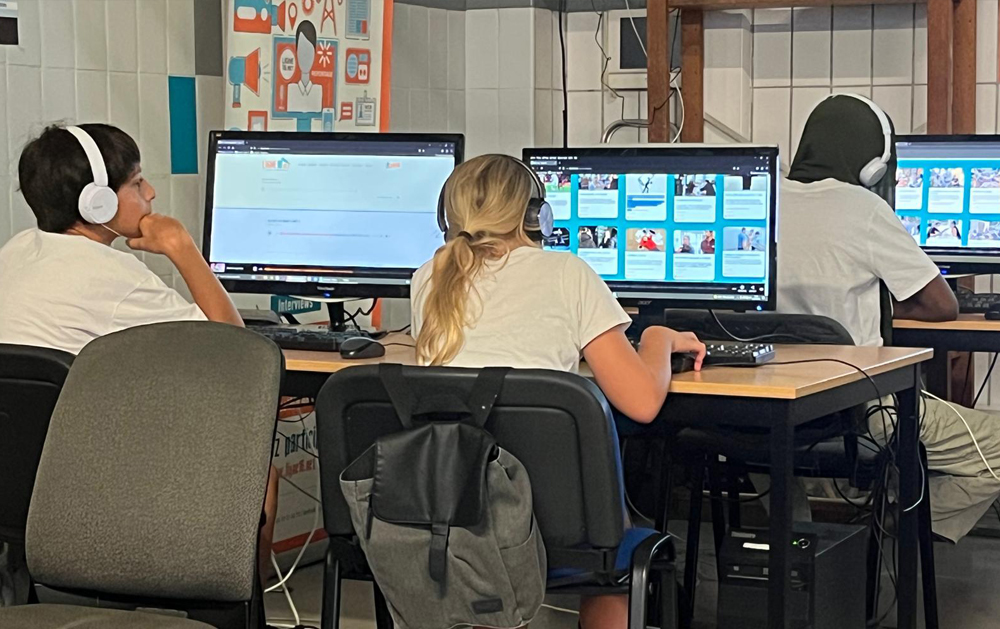 Atelier Devenez web reporter ! tous les mercredis